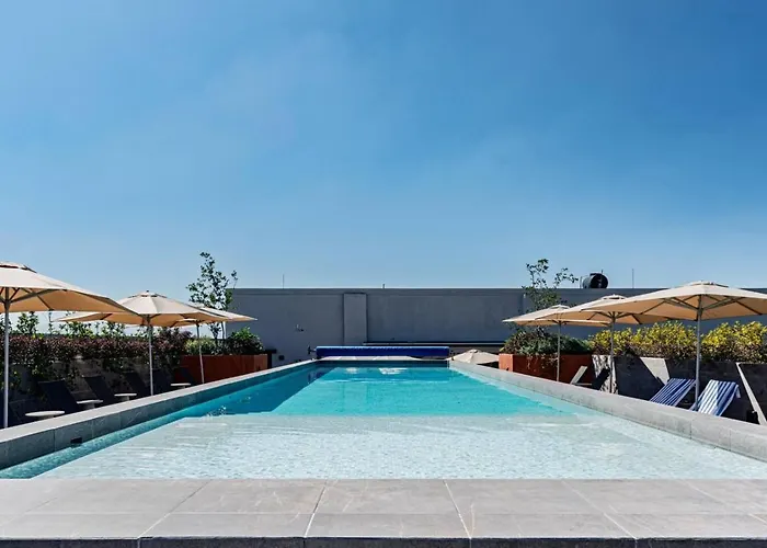 Rooftop Terrace With Skyline Views Apartment